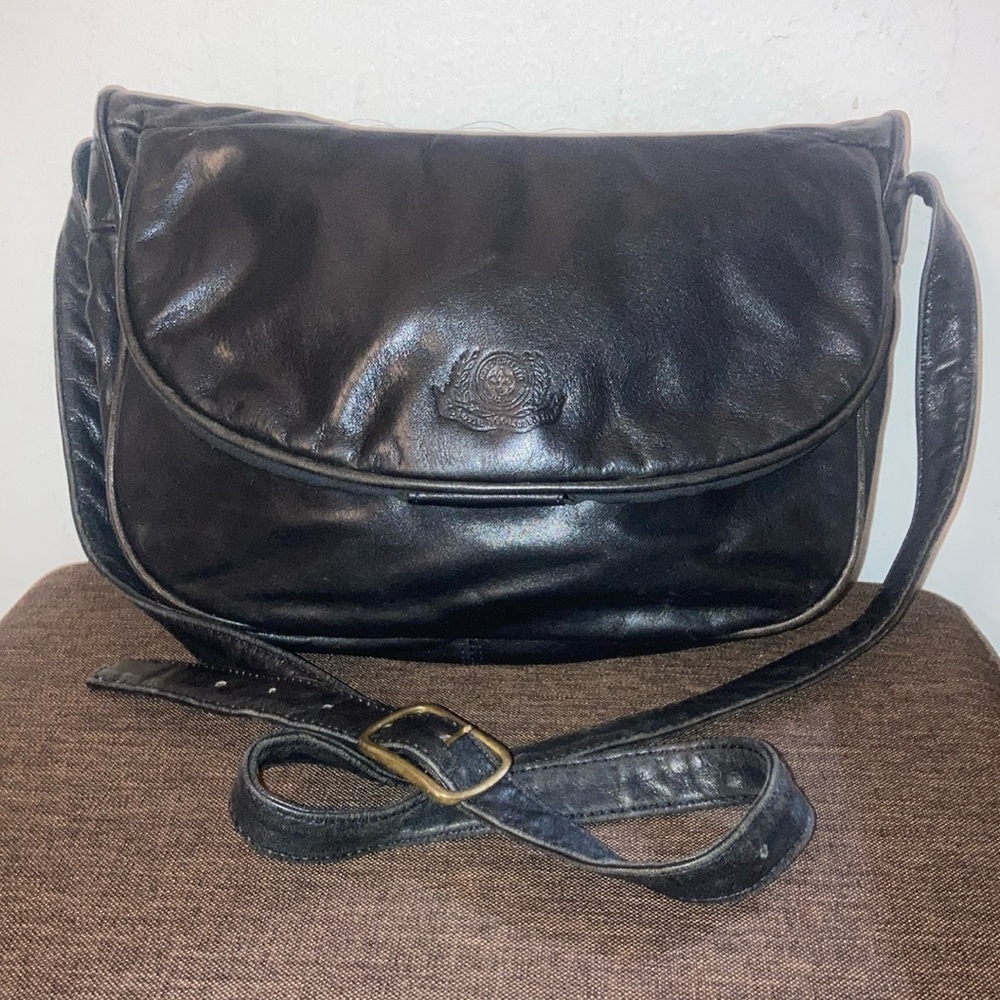Stone Mountain Black Crossbody Purse Bag Made in the U.S.A.
